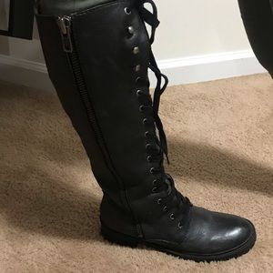 COPY - Black leather boots